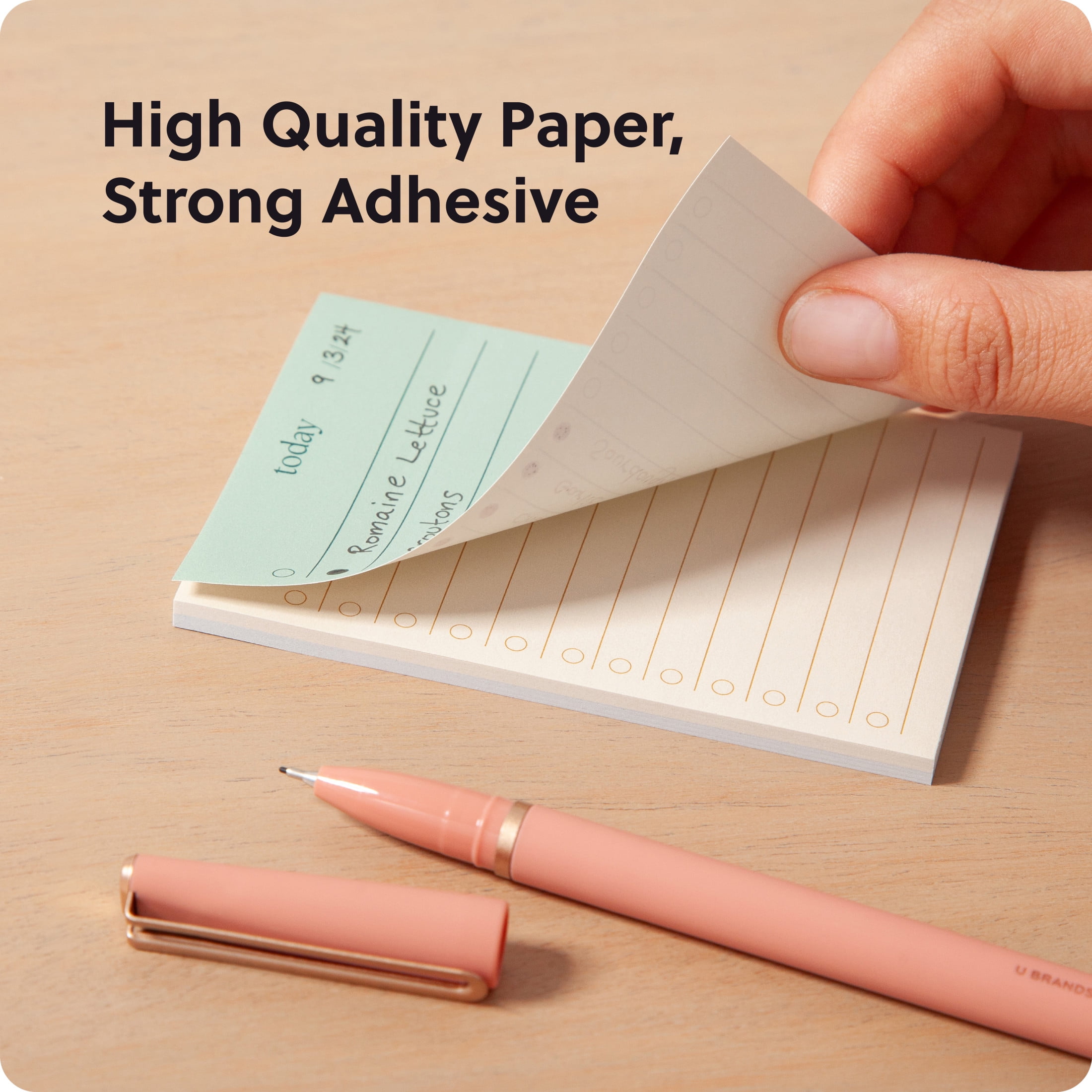 (4 pack) U Brands 1CT STICKY NOTES