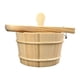 thumbnail image 4 of Juego de cubos de madera para sauna, accesorios de baño, gran capacidad, 5 L, multiusos, herramienta de baño con para spa, piscina, 4 of 9