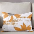thumbnail image 3 of Orange Spring Floral Throw Pillow Cover 20 x 36 Inch Decorative Pillow Cover Summer Flowers Botanical Vintage Lumbar Pillowcase Seasonal Rectangle Cushion Case for Couch Sofa Bed Living Room, 3 of 7