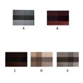 thumbnail image 3 of Gradient Bamboo Texture Pattern PVC Woven Placemats Insulation Stain-Resistant Table Mat Placemats Cup Dish Coaster Home Hotel Dining Tables Decors Mats Black, 3 of 9