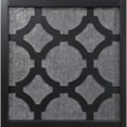 thumbnail image 3 of Roundhill Furniture 4-Panel Room Divider, Decorative Folding Freestanding Privacy Screen, Black, 3 of 7