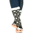 thumbnail image 4 of Teehee Womens Soft Premium Thermal Double Layer Crew Socks 3-Pack (9-11, Animal Dog Bear), 4 of 8