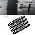 thumbnail image 4 of Langgg 4 Pieces Car Door Edge Guard Shockproof Self-adhesive Universal Decorative Replacement Protector Protective Strip Accessories, 4 of 7