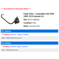thumbnail image 2 of Purge Valve - Compatible with 2006 - 2008, 2010 Hummer H3 2007, 2 of 2