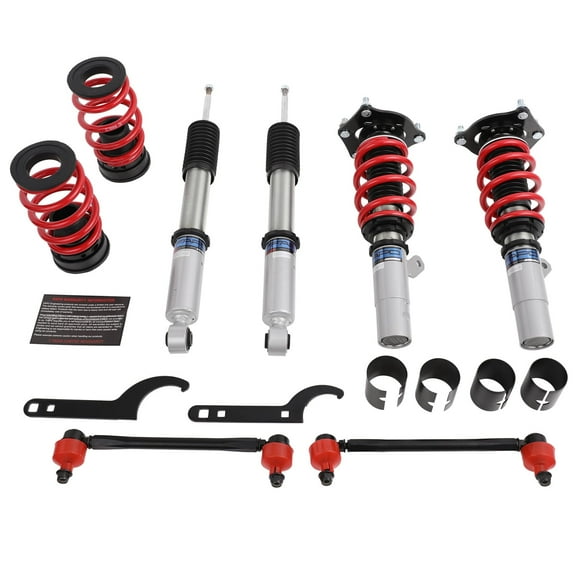 FAPO Hight Adjustable Coilover Suspension Kit, for Honda Civic Coupe/Sedan/Hatchback None-SI 10th Gen(USA) FC 2016-2020，Mono-Tube Shock Absorber