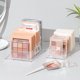 thumbnail image 4 of Organizador De Maquillaje Estuche de almacenamiento de cosméticos transparente de 7 rejillas Caja de almacenamiento de maquillaje compacta para mesa de lavado, 4 of 9