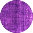 thumbnail image 1 of Ahgly Company Indoor Round Persian Pink Bohemian Area Rugs, 3' Round, 1 of 4