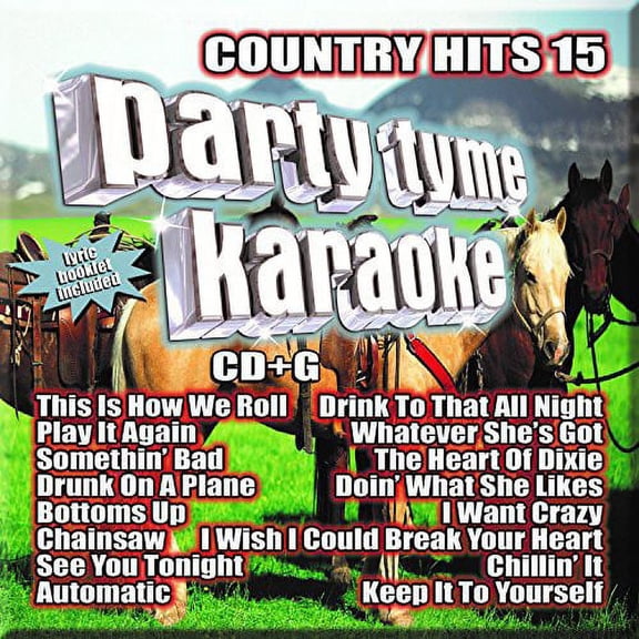 Various Artists - Party Tyme Karaoke : Country Hits 15 - Country - CD