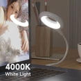 thumbnail image 3 of Luces de mesa con enchufe directo USB, lámpara de mesita de noche para dormitorio, protección ocular, estudio de estudiante, lectura, luz nocturna portátil, 3 of 5