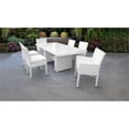 thumbnail image 1 of Table de Salle à Manger Rectangulaire Monaco 4 Chaises Sans Bras 2 Chaises, 1 of 2