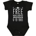thumbnail image 3 of Inktastic Free- Now and Always- Juneteenth 6-19-1865 Boys or Girls Baby Bodysuit, 3 of 5