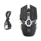 thumbnail image 1 of Ergonomic and flexible rechargeable wireless mouse with scroll wheel for laptop, matte black, 1 of 4
