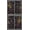 Color 72, variant on 155 Pieces Christmas Window Clings Christmas Decorations Clearance Christmas Wall Sticker Double-Sided Reusable Peel and Stick Removable for Glass Living Room Delicate Lace Snowflakes