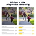 thumbnail image 6 of ANNKE 4K PoE Security Camera System, Dual Lens Outdoor IP Camera, 180 Degree Viewing Angle, Human Vehicle Detection, Color Night Vision, Two Way Talk, Outdoor Panoramic Dual Lens Security Camera, 6 of 15
