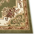thumbnail image 4 of Well Woven Pastoral Medallion Green French 2'3" x 3'11" Area Rug Doormat, 4 of 7