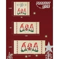 thumbnail image 6 of Christmas Garage Door Banner Cover 6 x 13 ft, Christmas Cute Gnome Big Snowflake Retro Background Christmas Garage Door Decorations Holiday Christmas Backdrop Decor for Winter New Year Xmas Party, 6 of 6