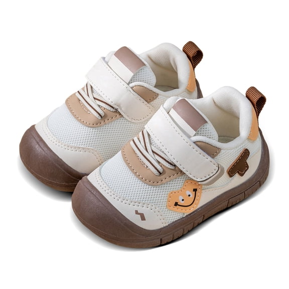 WAYUTE Toddler Boy Shoes Breathable Mesh for First Walking Steps Lightweight Flexible Sole Boys Girls Casual Outdoor