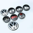 thumbnail image 2 of 45MM 50MM Car Steering Wheel Sticker Decoration Cover For VW R GTI ABT Golf Polo Tiguan Passat Touran Sharan 4 Motion 45MM 02-R 1PCS, 2 of 6