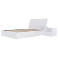thumbnail image 1 of Nexera Ensemble de Chambre à Coucher de Rangement Réversible 3 Pcs, Blanc, Double, 1 of 8