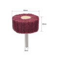 thumbnail image 2 of Rueda de pulido abrasiva de 2 pulgadas roja con vástago de 1/4 de pulgada 2pcs, 2 of 4