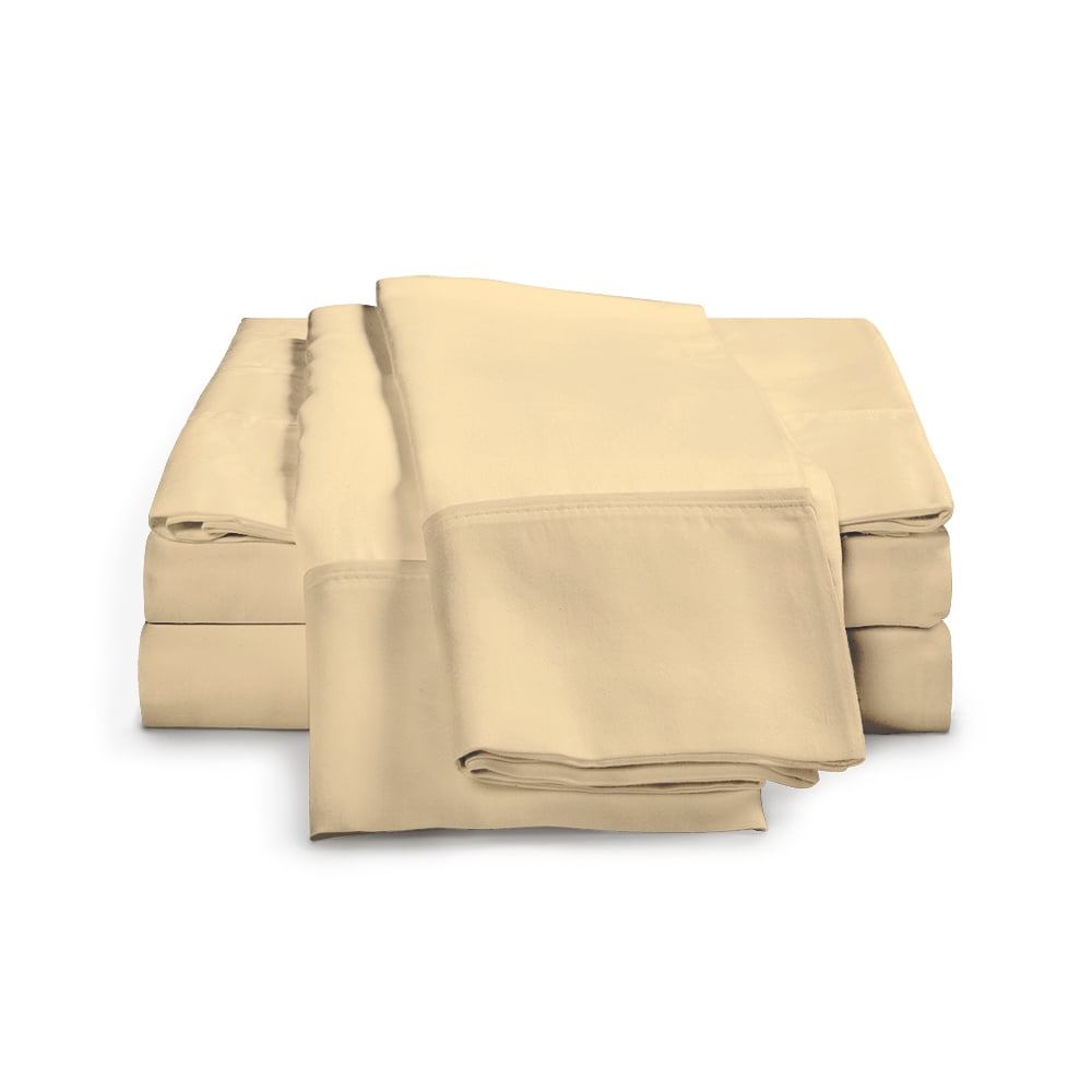 1500 Thread Count 4Piece Sheet Set 100 Egyptian Cotton Walmart