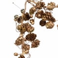 thumbnail image 3 of Kurt Adler 6-Foot Battery-Operated Gold Pinecone and Berry Rope Garland - N/A, 3 of 3