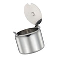 thumbnail image 4 of 1 Set Square Stainless Steel Condiments Containers For Kitchen Use, 4 of 8