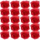 thumbnail image 4 of 20pcs Fake Rose Head Artificial Rose Flower Faux Silk Rose for DIY Crafts Decor, 4 of 4