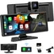thumbnail image 1 of Pantalla Carplay para automóvil, estéreo portátil inalámbrico HD IPS de 10.26 "para Apple Carplay y Android Auto, receptores de audio para automóvil con cámara de tablero 4K/cámara trasera 1080P, nave, 1 of 5
