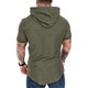 thumbnail image 1 of Guardurnaity Sudadera con capucha de algodón para hombre Sudadera con capucha absorbente de sudor Sudadera con capucha de algodón para calentar el Camisetas Verde L, 1 of 6