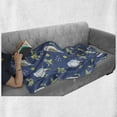 thumbnail image 5 of Bird Soft Flannel Fleece Throw Blanket, Scene of Leaves Kookaburra on Branches with Lemons Botanical Details, Cozy Plush for Indoor and Outdoor Use, 70" x 90", Multicolor, by Ambesonne, 5 of 5