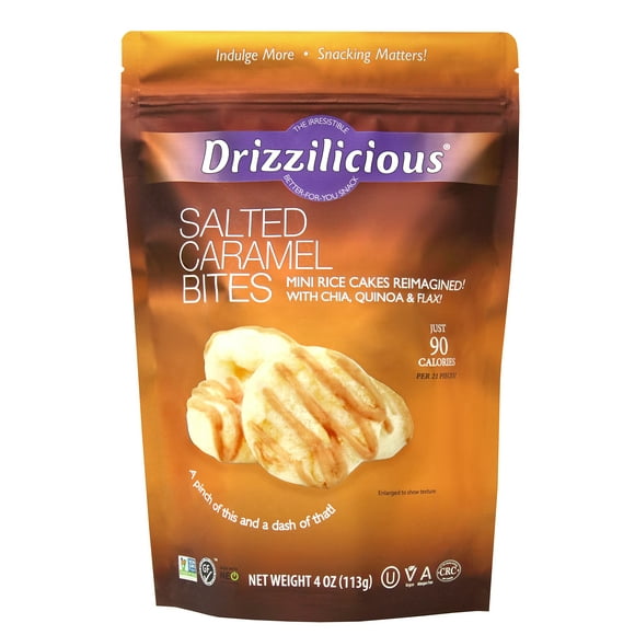Drizzilicious L- Bites Salted Caramel GF, L- Bites Salted Caramel