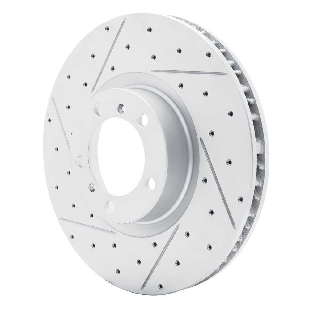 Dynamic Friction Company 830-02084D DFC Geoperformance Rotor - Drilled and Slotted