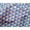 thumbnail image 4 of oneOone Silk Tabby Light Blue Fabric Triangle Dress Material Fabric Print Fabric By The Yard 42 Inch Wide - P4, 4 of 4