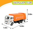 thumbnail image 2 of BESTSKY Toy Cars,Plastics Pull Back Cars,Lifelike Shape Baby Car Toys,orange, 2 of 7