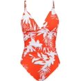 thumbnail image 6 of Women's One Piece Swimsuit Tummy Control V Neck Bathing Suits, 6 of 6