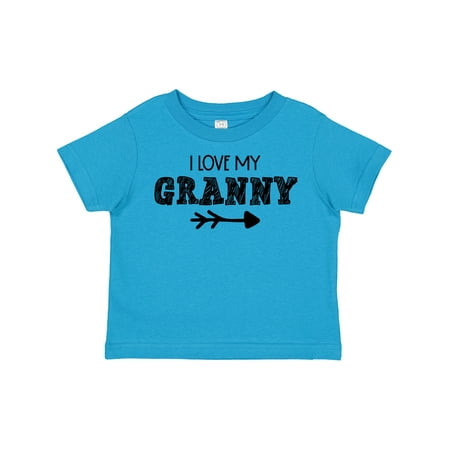 

Inktastic I Love My Granny with Arrow Gift Toddler Boy or Toddler Girl T-Shirt