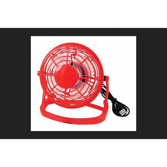 Ventilador mini USB de 4 pulgadas y 4 aspas, refrigeración personal