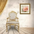 thumbnail image 3 of Sasha 12x12 Gold Ornate Wood Framed with Double Matting Museum Art Print Titled - Bonjour Two, 3 of 4