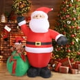 thumbnail image 1 of 6.2ft Christmas Inflatable Decor With Waterproof LED Lights All Weather Use, 1 of 8