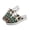 Cowhide Pattern, variant on Chririnla EVA Mesh Material EVA Clogs for Beach Lightweight Breathable Exposing the Instep Dolphin