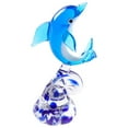 thumbnail image 3 of 2xDolphin Decor Estatua Habitación Estatuilla Adorno De Mar Adornos De Delfines A, 3 of 8