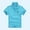 Sky Blue, variant on HAOTAGS Toddler Boys Polo Shirts for School Casual Short Sleeve Lapel Shirts Soft Cotton Tops for Kids Sky Blue Size 8 Years