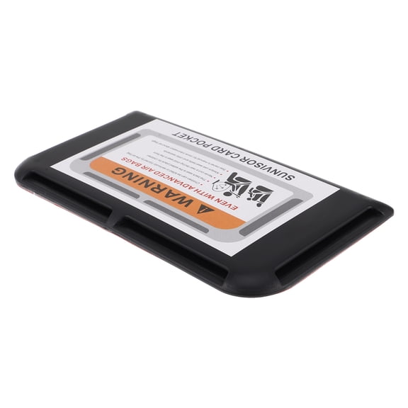 Business Card Holder for Visor Clips Cars Part Trimmer Connector Training Device Bumper Black