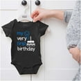 thumbnail image 5 of My Very First Birthday One Year Old Romper Boys or Girls Infant Baby Brisco Brands 6M, 5 of 6