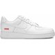thumbnail image 1 of Size 10 - Nike Air Force 1 x Supreme Low Box Logo - White, 1 of 6