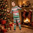 thumbnail image 2 of Lvotionpl 2026 Matching Family Christmas Pjs, Matching Christmas Pajamas Long Sleeve Top & Pants Set Matching Holiday Family Pajama Xmas Sets, 2 of 6