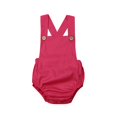 thumbnail image 5 of Nouveau-né Bébé Fille une Pièce Romper Rayure Vêtements d'Été Âge pour 0-3 Ans, 5 of 5