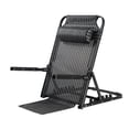 thumbnail image 4 of facefd Lifting Bed Backrest Folding for Adult Adjustable Angle Back Rest Steel large 7 Gears Armrest Breathable, 4 of 9