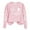 Pink, variant on BVOFAR Women's Life is Better with Dogs Sweatshirts Funny Heart Dog Paw Graphic Tops Casual Long Sleeve Pullover Fall Round Neck Shirts